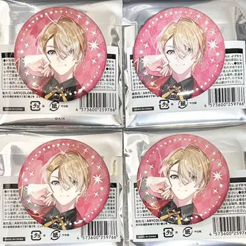 니지산지 IMPACT 캔뱃지 VOLTACTION 3SKM 후라 카나토 x