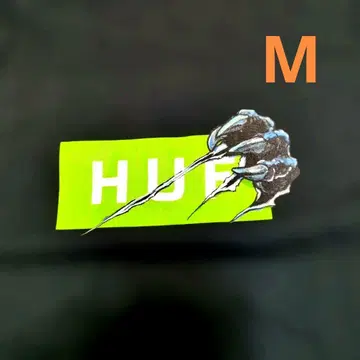 Huf vs 고질라 콜라보T셔츠 M 택 포함 새상품