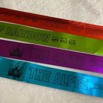 THE ALFEE 2025 겨울 은색 테이프