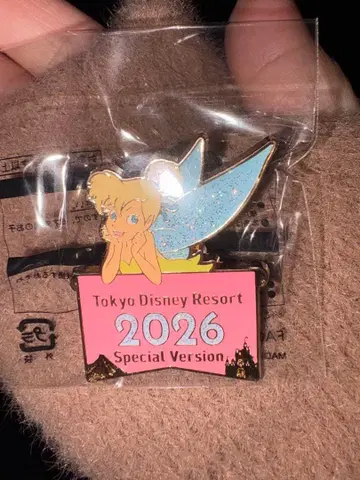 디즈니랜드 핑 배지 팅커벨 2026