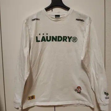 LAUNDRY ATHLETA 롱 슬리브 티셔츠 사이즈 M
