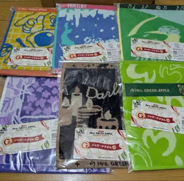 제일복권 Mrs. GREEN APPLE G상 자카드 타월 컴플리트