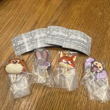 가챠가챠 주토피아 아이스캔디 참 4개 세트