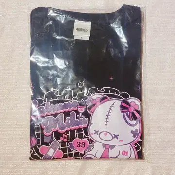 하츠네 미쿠 돈키호테 T셔츠 오버 사이즈 L 사이즈