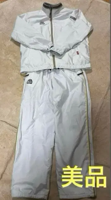 kappa 라이트 그레이 자켓 팬츠 세트 LL