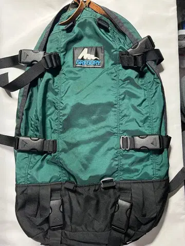 컨디션 최상 GREGORY 오리지널 파랑 택 데이앤하프 그린