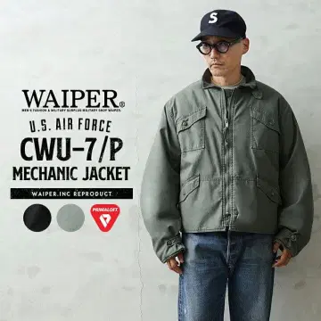 완판템 WAIPER.inc CWU-7/P 메카닉 자켓 SAGE