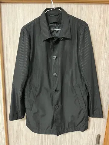 더 샵 TKMIXPICE 스트라이프 트렌치코트 M 사이즈