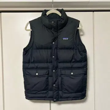 patagonia 다운 베스트 남성용 S 블랙 슬링샷