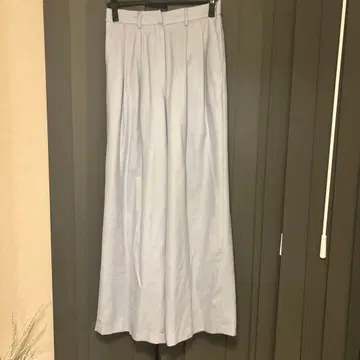 ORR 라이트 블루 와이드 팬츠 하이웨스트