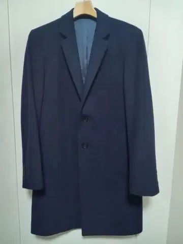 [ 새상품급 ] CK CALVIN KLEIN 네이비 체스터 코트