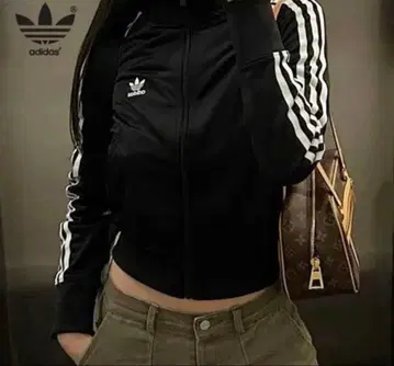 adidas 네이비 트랙 자켓 더블 지퍼