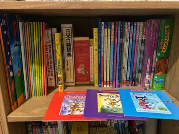 영어 그림책, 사전, 성경, 자서전 초등학생 저학년용 45권 3장 세트