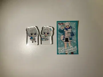 메메마을 팝업 스토어 젠코파스 씨 아크릴 블록 피규어 스티커