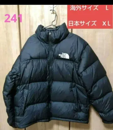 THE NORTH FACE 블랙 다운 자켓 L/XL 눕시 다운