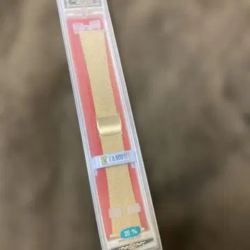 오스카 밤비 골드 메탈 벨트 20mm