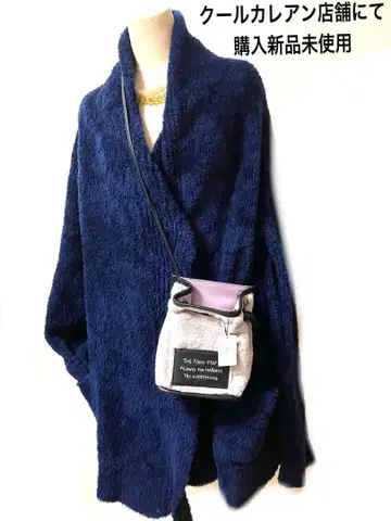 쿨 카리안 플러스 앙 메세지 프린트 숄더백 미사용 새상품