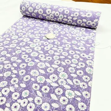 워셔블 기모노 코몬 옷감 미니 꽃무늬 기모노 옷감