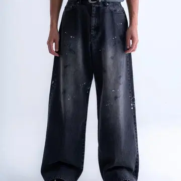 SINSS 빈티지 와이드 스트레이트 데님