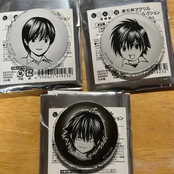 히카루의 바둑 원화전 바둑돌풍 아크릴 마그넷 이즈미 코타니 카가 세트