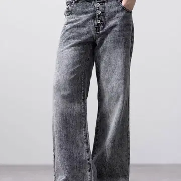 CLEL 빈티지 디자인 탈론 데님 팬츠