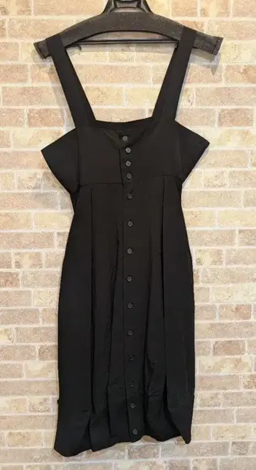 LIMI feu 블랙 슬리브리스 원피스 XS