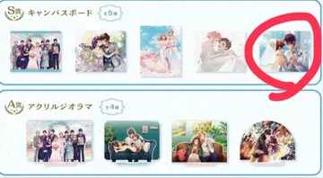 HoneyWorks 온라인 복권 캔버스 보드 S상 (유 & 나츠키)