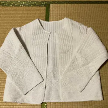 B.C STOCK 퀼팅 자수 자켓 미사용 새상품