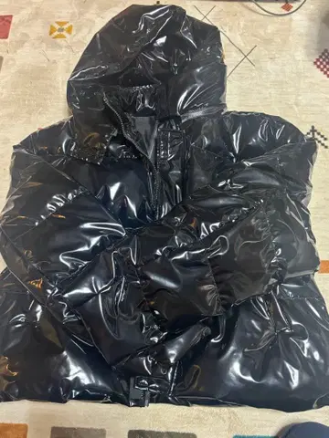 에나멜 다운 자켓