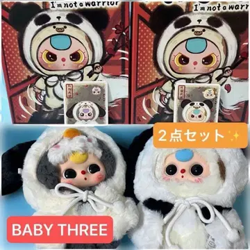 베이비쓰리 봉제 인형 Babythree 히어로 2세트