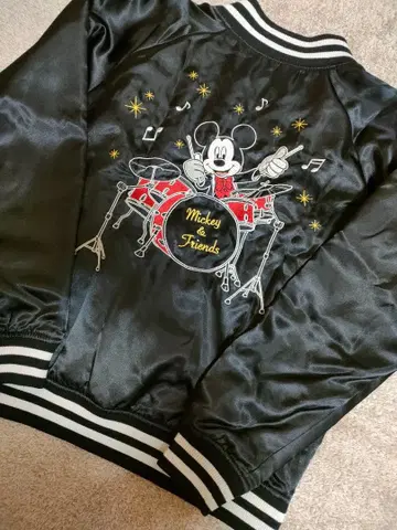 디즈니 자수 스카잔 [ 미키 & 프렌즈 ] 드럼 미키 Disney