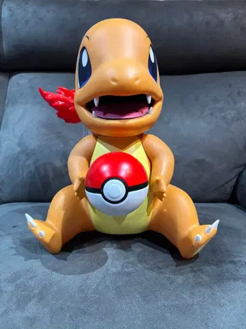 포켓몬 리자드 피규어 특대형 포켓몬볼 포함 높이 37cm