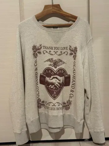 GLAD HAND & CO. x 이세탄 콜라보 맨투맨 초레어