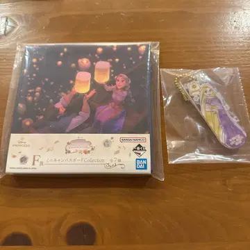 제일복권 라푼젤 미니 캔버스 보드 참 쿠지 디즈니