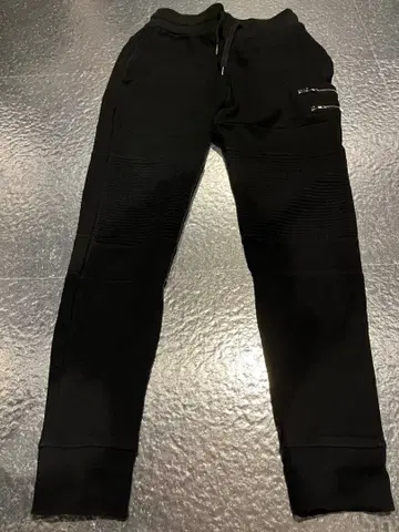 ZARA MAN 블랙 조거 팬츠 S