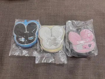 beco+81 엉덩이 귀 토끼 페이스 파우치 벨베티 안대 메메 묶음