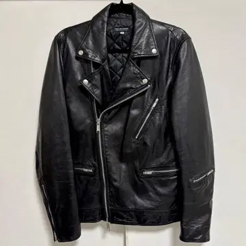 양가죽 더블 라이더 자켓