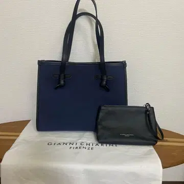 잔니 키아리니 토트백 마르첼라 S 네이비
