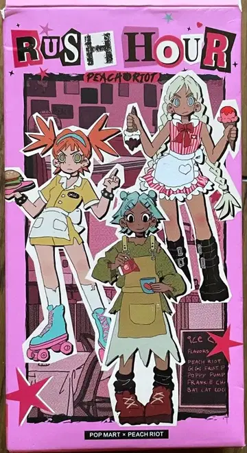 PEACH RIOT RUSH HOUR 3종 세트