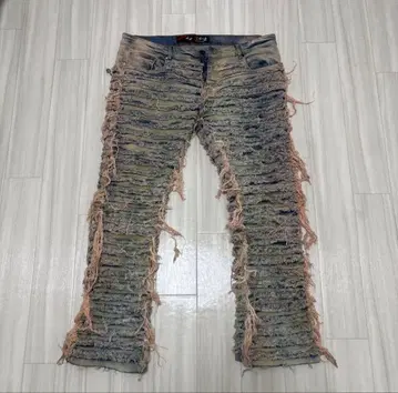 크러쉬 플레어 데님