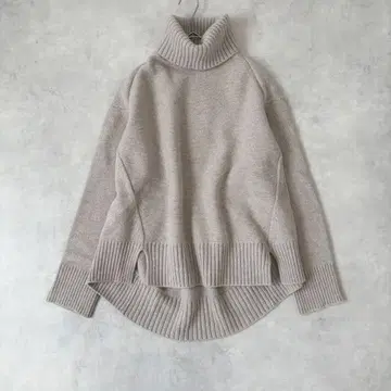 프레임워크 울 캐시미어 터틀넥 니트 베이지 F