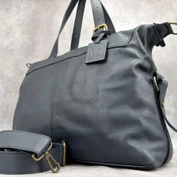 [ 단종/고품질 ] 마더하우스 자단 3way 보스턴 백 가죽 네이비