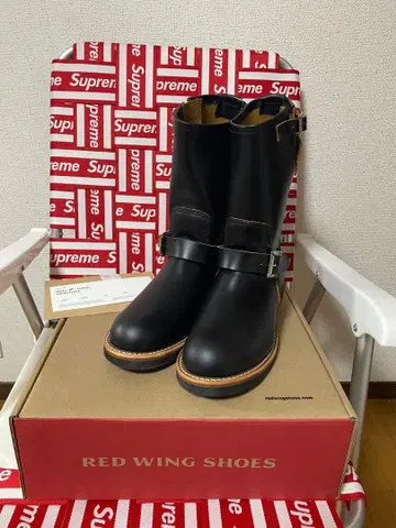 RED WING 2966 차심 엔지니어 부츠 US8 레드윙