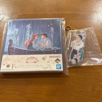 디즈니 프린세스 제일복권 아리엘 캔버스 보드 참 인어공주