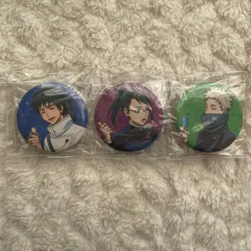 주술회전 0 캔 배지