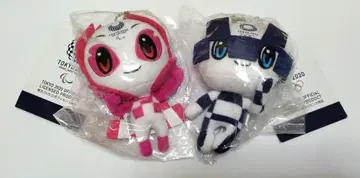 도쿄 2020 올림픽 마스코트 봉제 인형 세트