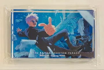 주술회전 팬파레 복권 D상 아크릴 블록 푸른 최강 고죠 사토루