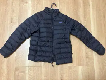 patagonia 블랙 다운 자켓 키즈, 여성 사이즈