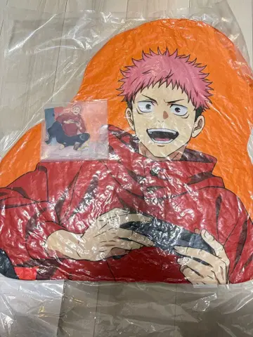 세가 럭키 쿠지 주술회전 이타도리 유우지 다이컷 쿠션+아크릴 스탠드