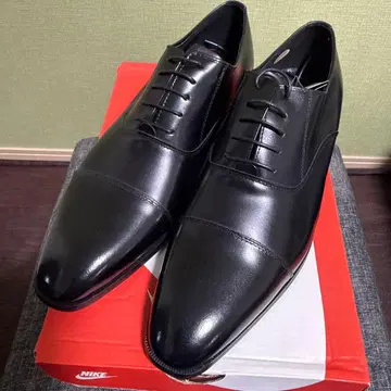 Christian Carano 천연 가죽 비즈니스 슈즈 블랙 26.5cm